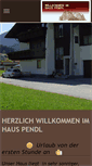 Mobile Screenshot of haus-pendl.at